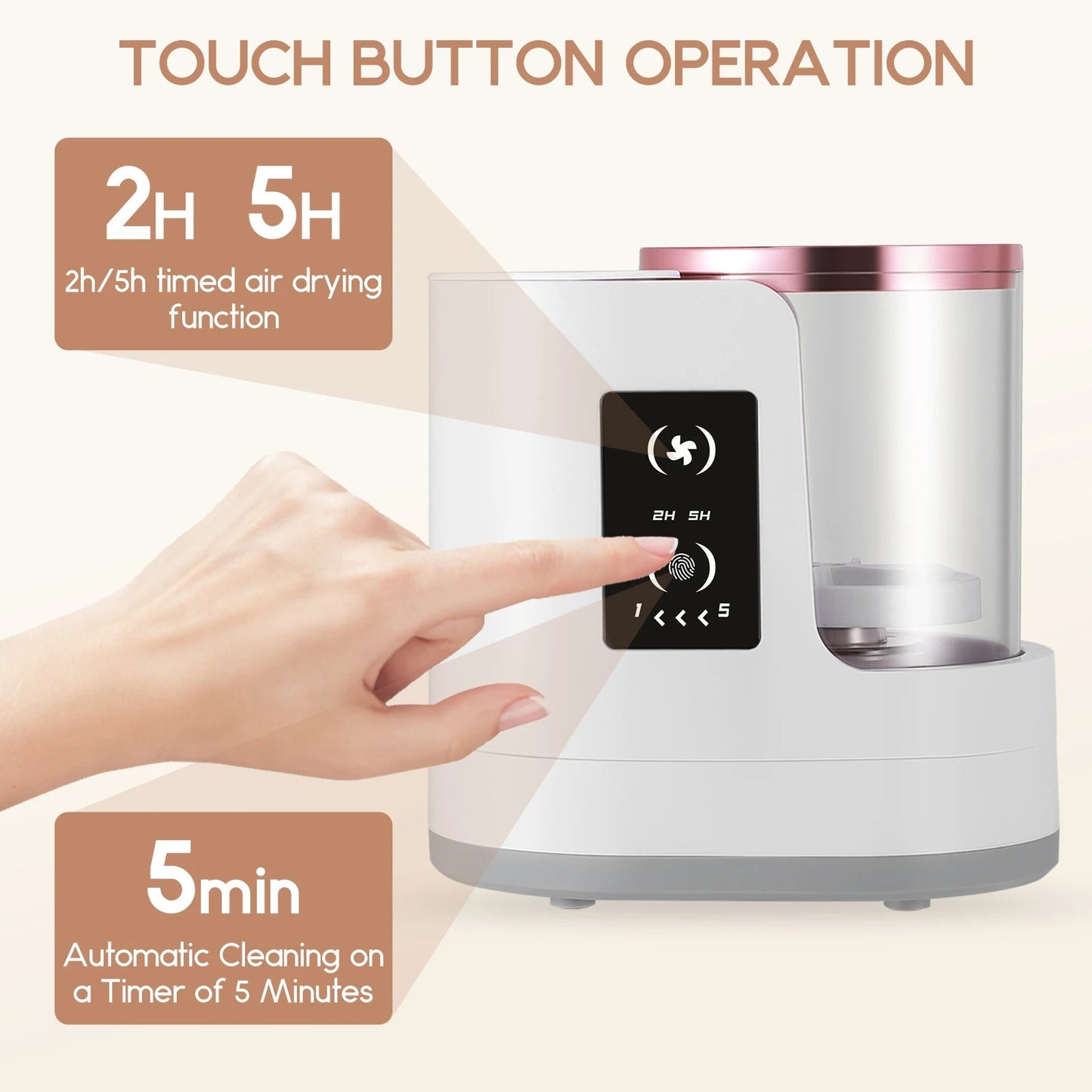 USB-Elektrischer Make-up-Pinselreiniger