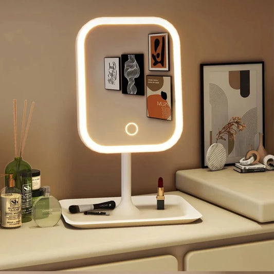 LED - Schminkspiegel (USB Aufladung) perfekt für unterwegs